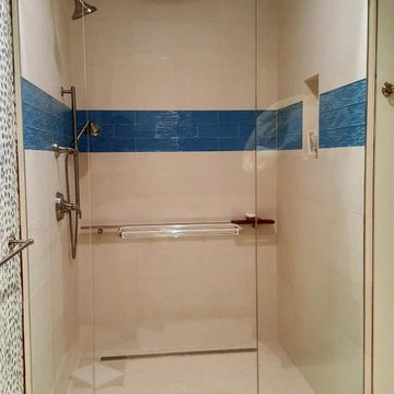 Frameless Glass Hinged Shower Doors