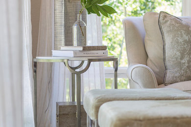 Inspiration for a timeless medium tone wood floor sunroom remodel in Denver