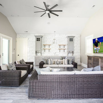 Modern Parade of Homes- Gray Maple Millwork
