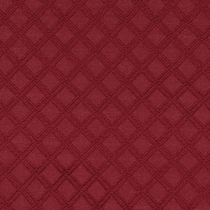Poppy Drapery Upholstery Fabric Tone on Tone Textured Diamond Matelasse 