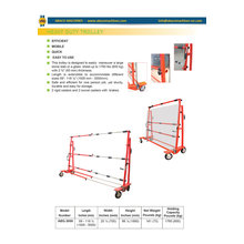 Abaco SLAB DOLLY,tools for moving stone,constructuion,equipments