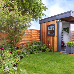 Design ideas for a contemporary garden shed and building in London.
