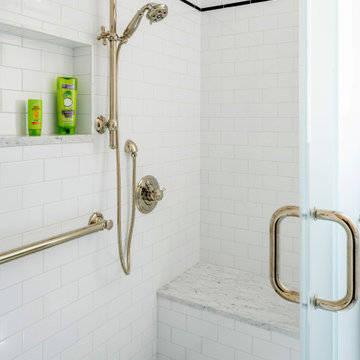 Universal Design Bath, Craftsman Style