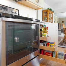 Pull out cabinet