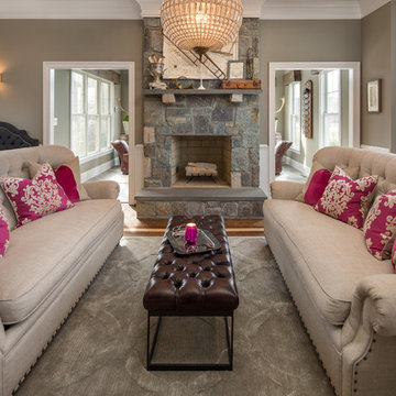 Hotel lobby formal living room