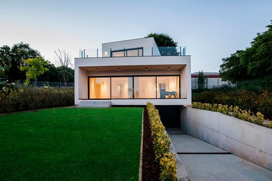 Vivienda contemporánea en Oleiros