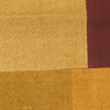 Flat-weave Bohemian Blue Wool Kilim 3'7" x 4'4"