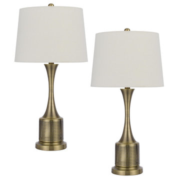 Toccoa Metal Table Lamp Set