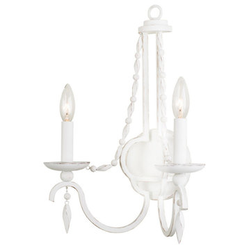 Acadia 13x18" 2-Light Southern Gothic Sconce by Kalco