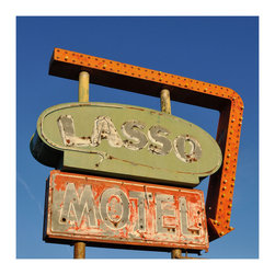 Bob's Your Uncle - "Lasso Motel" Print by Martin Yeeles - Artwork