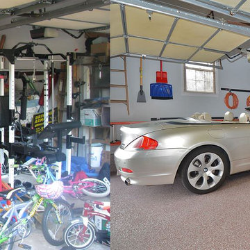 New Jersey Garage Flooring & Remodel: NJ Devil's Fan