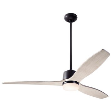 Arbor Fan, Dark Bronze, 54" Whitewash Blades With LED, Remote Control