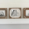 Cornerblock Frame, Frontier Series, 8"x20", Driftwood Grey