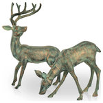 SPI Home - SPI Home Garden Deer Pair (33686 - 26.5 - Measures 26.50 Inches x 22.00 Inches x 13.00 Inches