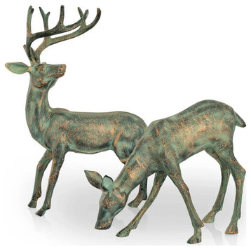 SPI Home Garden Deer Pair (33686 - 26.5