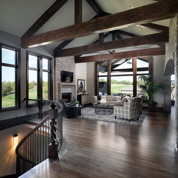 Award-Winning Modern Rustic Model Home