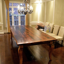 Reclaimed Wood Harvest Tables - Products