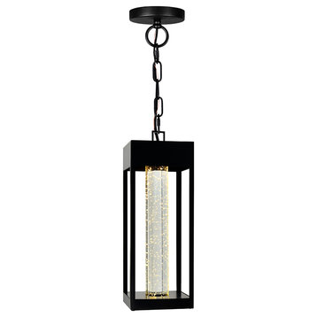 Rochester LED Integrated Black Outdoor Ceiling Light