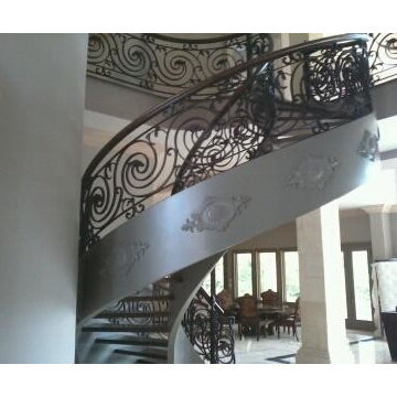 Interior Iron Handrail