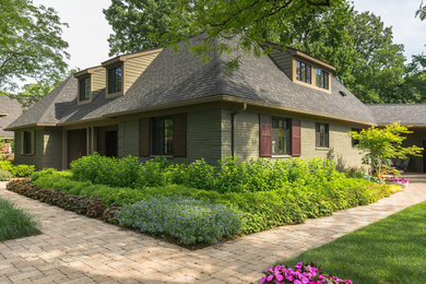 Inspiration for a timeless exterior home remodel in Detroit