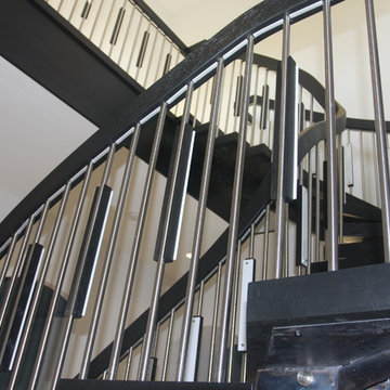 LED Balusters - Raw Metal Stringer