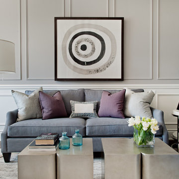Transitional Living Room