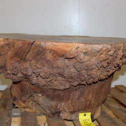 Walnut Coffee Table Base - Coffee Tables
