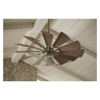Springer 12-Blade 60" Ceiling Fan - Farmhouse - Ceiling Fans - by Progress  Lighting | Houzz