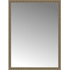 54"x72" Custom Framed Mirror, Distressed Silver
