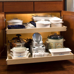 ShelfGenie Glide-Out Shelves - Kitchen Drawer Organizers
