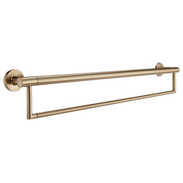 Delta 24" Towel Bar With Assist Bar, Champagne Bronze