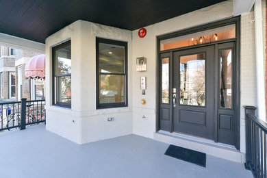 Inspiration for a transitional entryway remodel in DC Metro