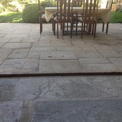 Patio layout showcasing our unique stone elements in architectural settings. - Wall And Floor Tile