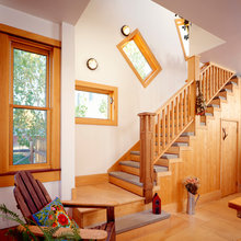 Stairs windows