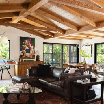 Open-Concept Living and Dining with Warm Modern Design