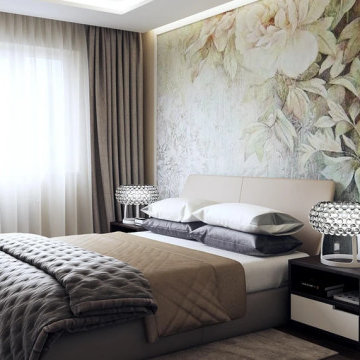 Floral Wall Mural Designs