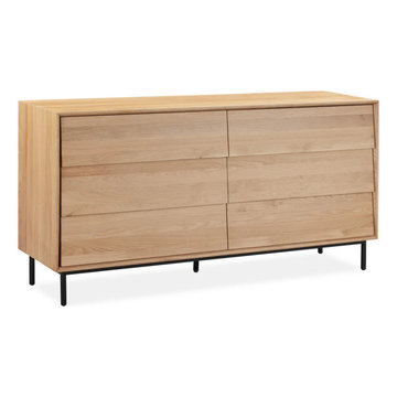 Temper 6 Drawer Chest - Oak