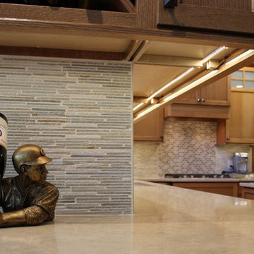Quartersawn Oak Craftsman Style Kitchen That Brings The Outdoors In.