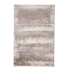 Feizy 3888FLGY Cadiz Machine Made Gray / Silver Area Rug - 2'-2" X 3'-2"