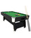 Sunnydaze 7' Pool Table With Ball Return, Triangle, Balls, Cues, Chalk