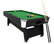 Sunnydaze 7' Pool Table With Ball Return, Triangle, Balls, Cues, Chalk