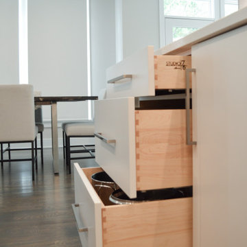 Deep kitchen drawers