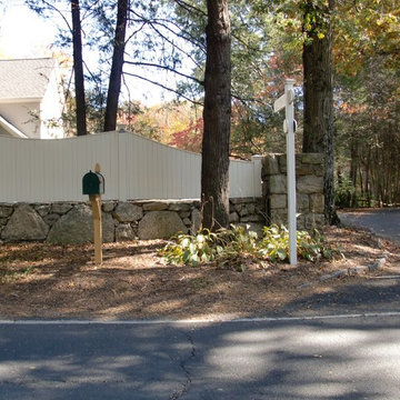 Scalloped Tongue & Groove Fence
