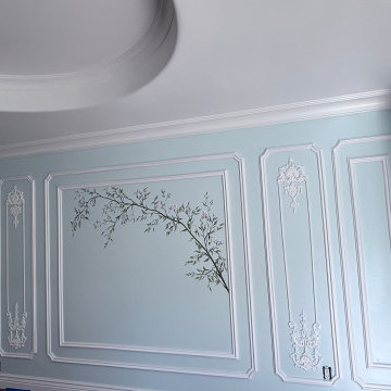 Elegant Classic Bedroom Wall Mural