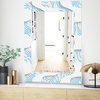 Designart Scandinavian 25 Midcentury Frameless Vanity Mirror, 24x32