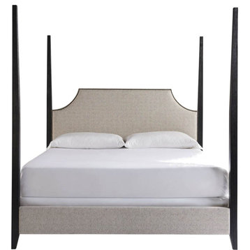 Universal Furniture Midtown Stanton Bed in Steel Accent, King