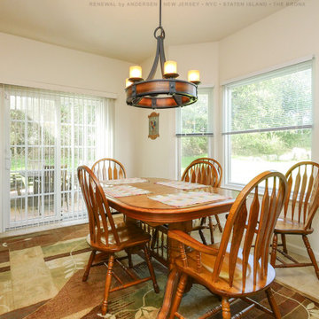 Super Kitchen and Dinette with New Windows and Door - Renewal by Andersen NJ / N