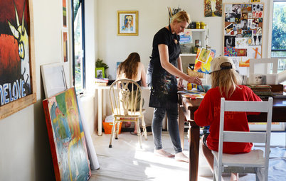 Creatives at Home: Jo Kaiser in Her Laid-Back Art Studio