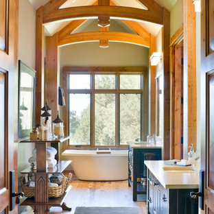 Cathedral Ceiling Bathroom | Houzz