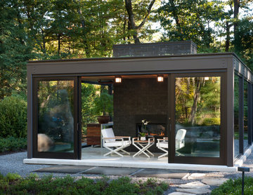 Glass House in the Garden